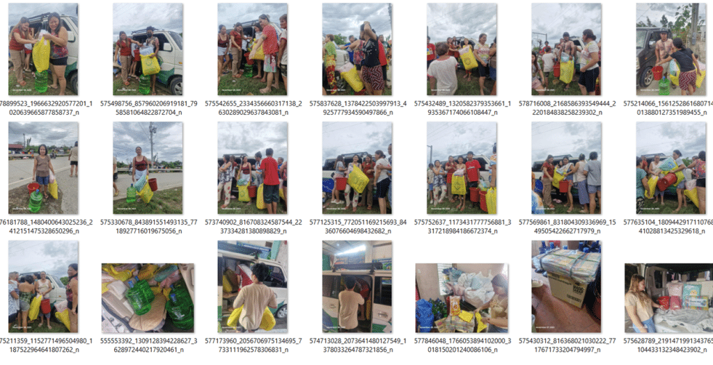 Hope Amid the Storm: KLM Brings Relief to Sitio Luy-a After Typhoon Tino