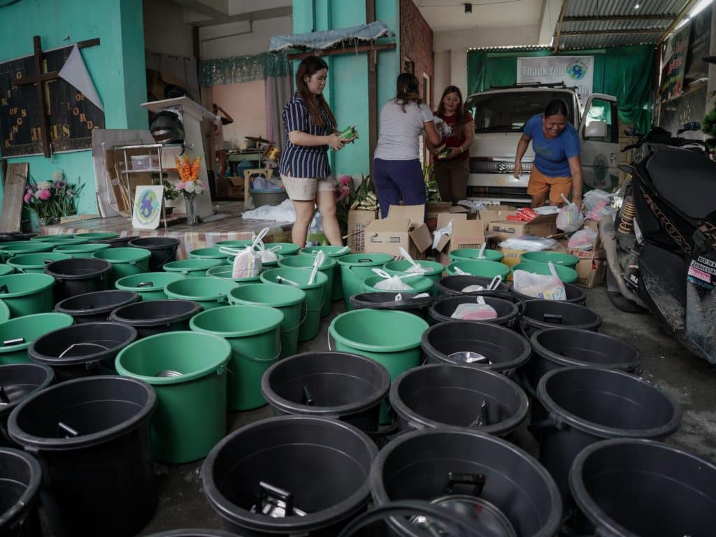 Disaster Relief in Cebu: 217 Families Receive Help After Typhoon Tino